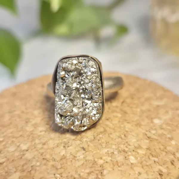 Light Coded Iron Pyrite Rings