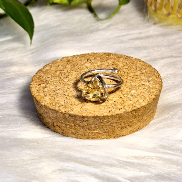 Light Coded Citrine Rings - Image 2