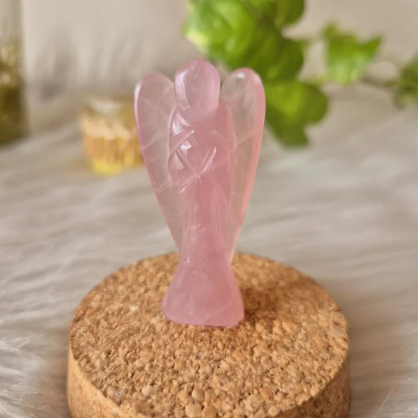 Light Rose Quartz Angel